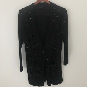Urban Behavior Cardigan with gold Studs
